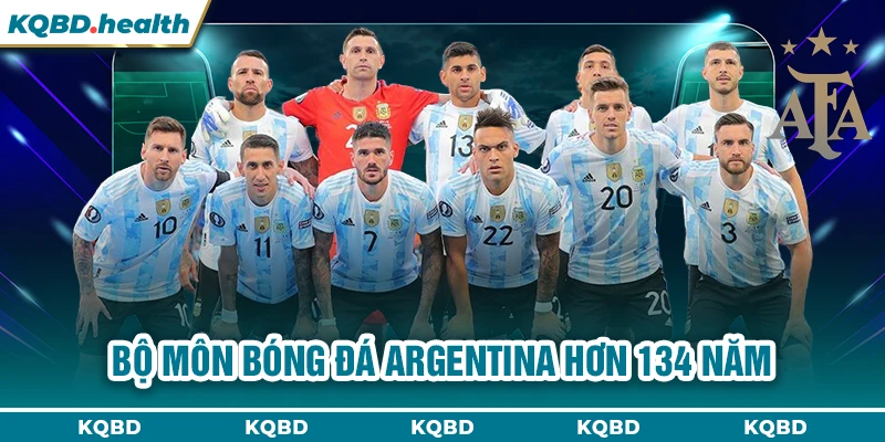 Bộ môn bóng đá Argentina hơn 134 năm