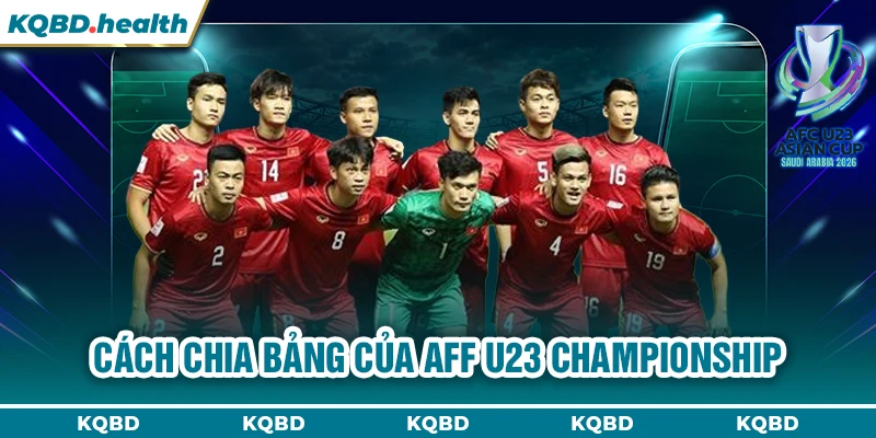 AFF U23 Championship 14 Cách chia bảng của AFF U23 Championship