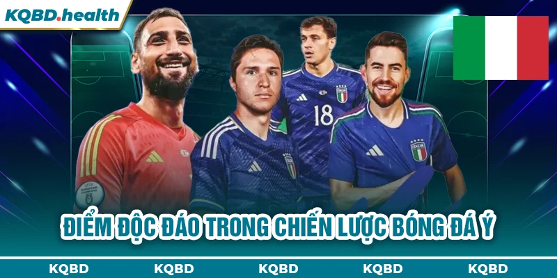 Điểm độc đáo trong chiến lược bóng đá Ý