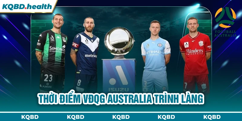 Thời điểm VĐQG Australia trình làng