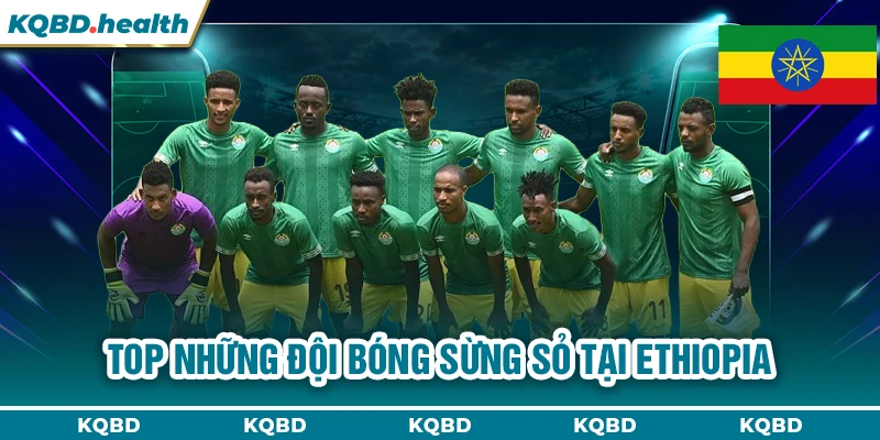 Top những đội bóng sừng sỏ tại Ethiopia